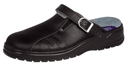 Arbeitsschuhe ABEBA 1142, schwarz, Clog, OB