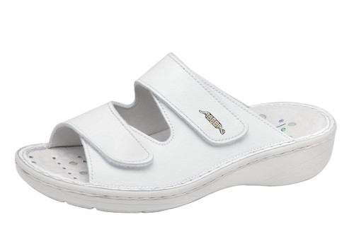 Arbeitsschuhe ABEBA 6809, weiß, Clog, OB, XXL