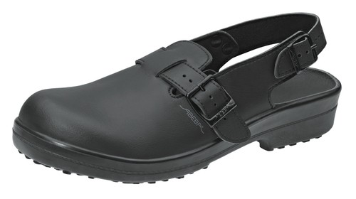 Arbeitsschuhe ABEBA 1010, schwarz, Clog, SB